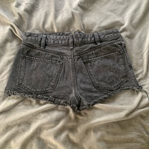 Free people high waisted jean shorts